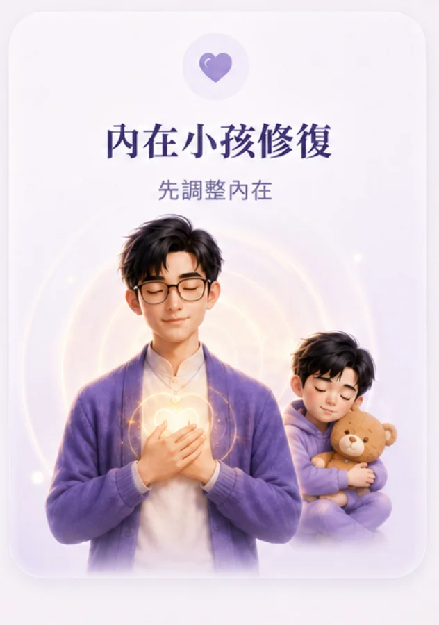內在小孩修復，先調整內在